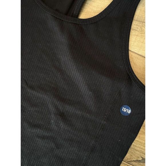 NWT Abercrombie Girls Shirt Tank YPB 15 16  Athletic Sports Top Black - Picture 4 of 4